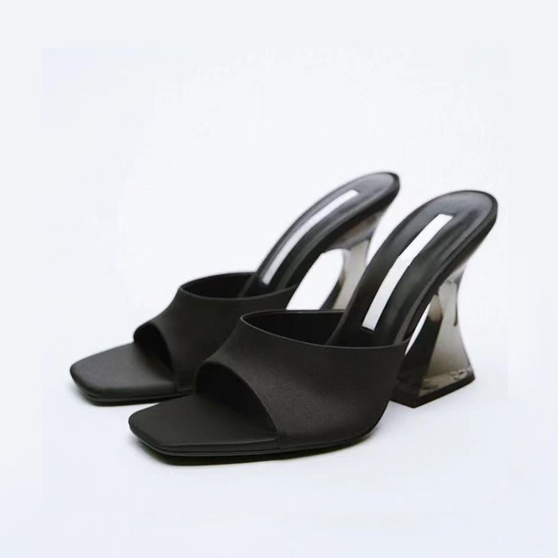 Open Toe High Heel Sandals - Flip Flop Dynasty