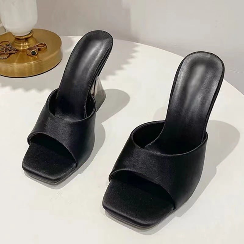Open Toe High Heel Sandals - Flip Flop Dynasty