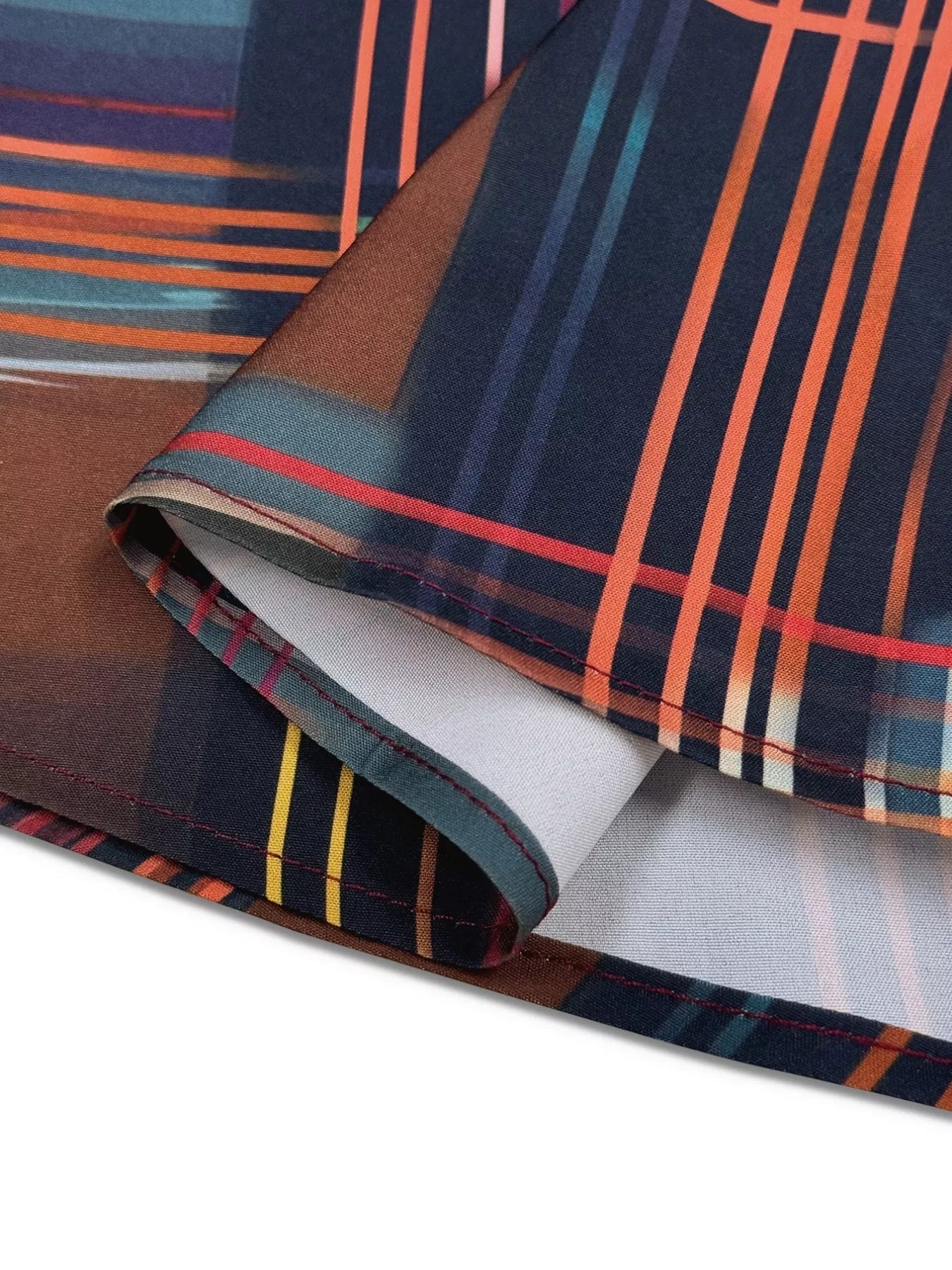 Plaid Long Sleeve Shirt Dress - Flip Flop Dynasty