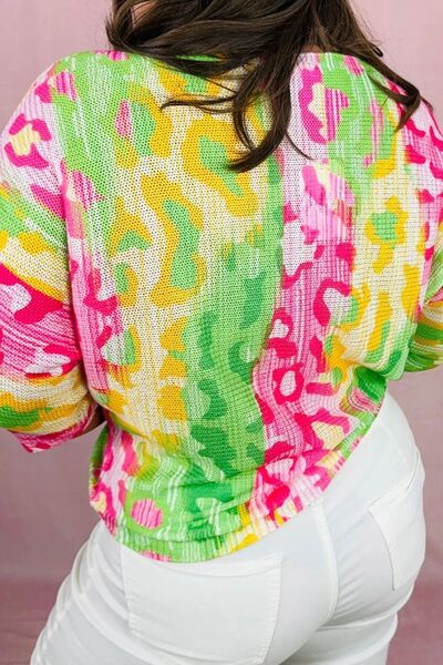 Plus Size Printed Round Neck T-Shirt - Flip Flop Dynasty