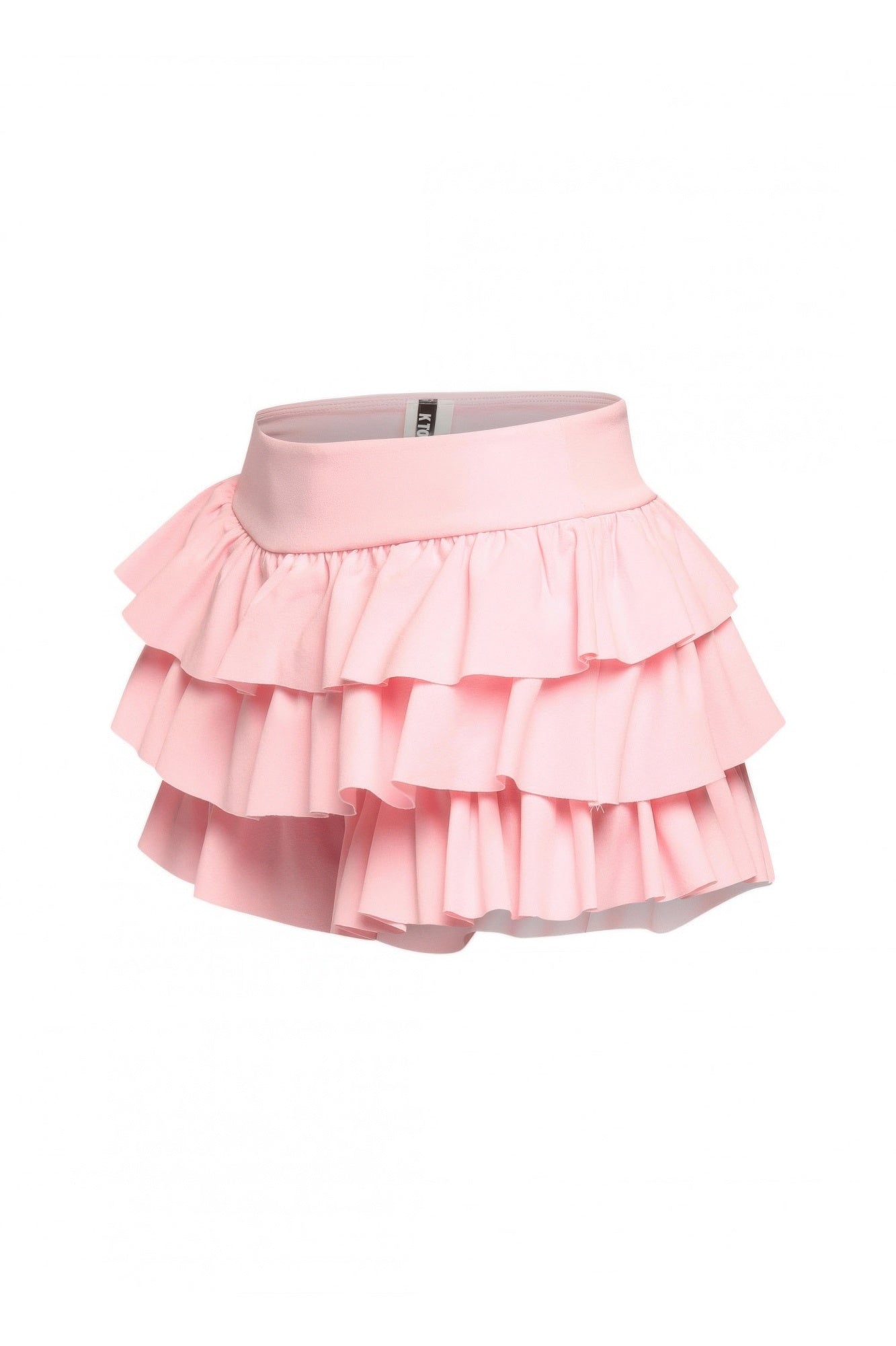 Plus Size Solid Ruffled Shorts - Flip Flop Dynasty