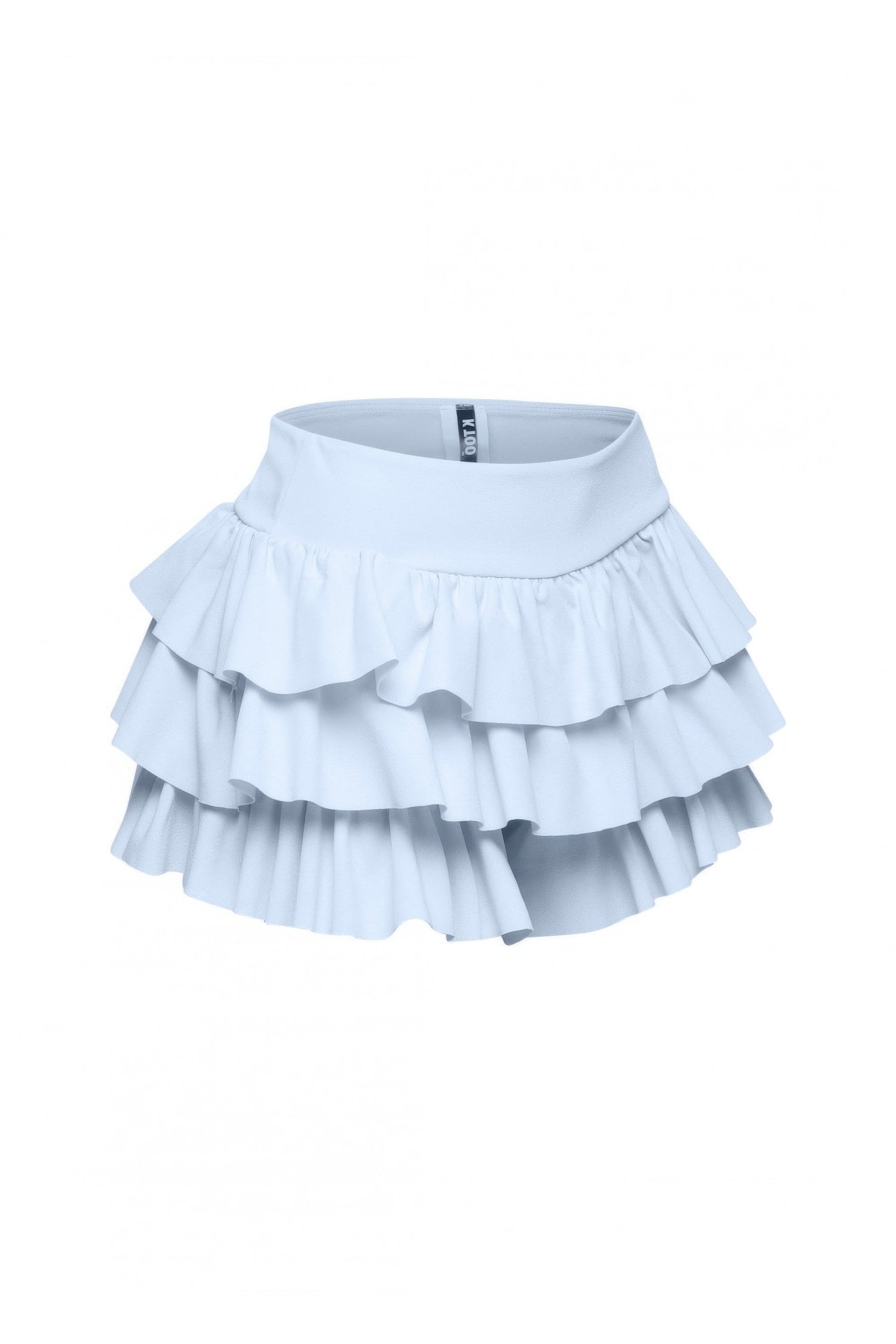 Plus Size Solid Ruffled Shorts - Flip Flop Dynasty