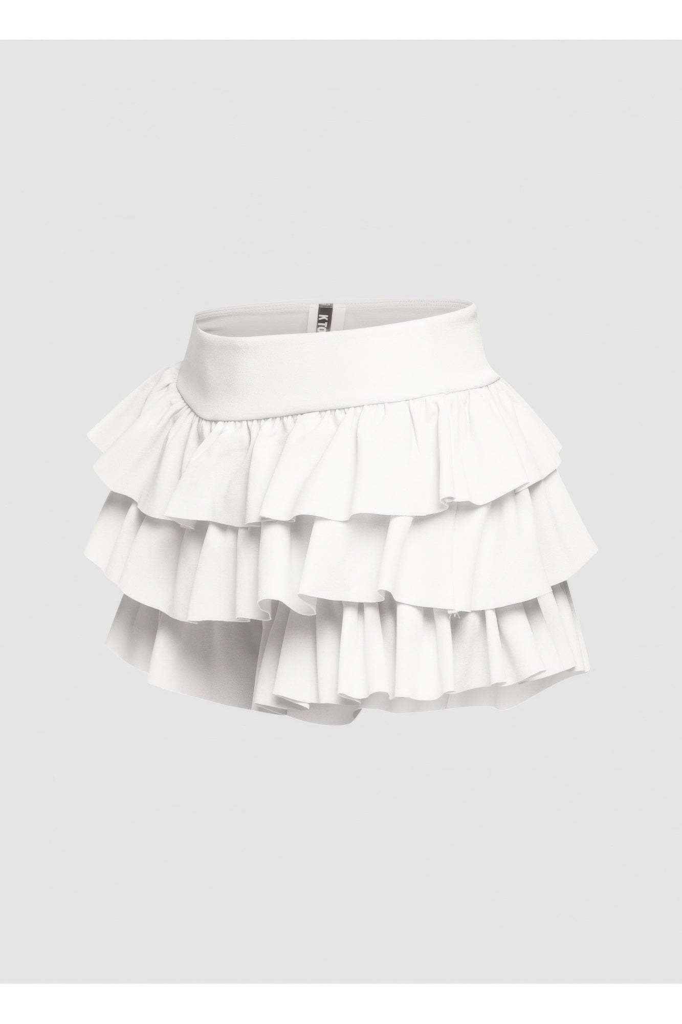 Plus Size Solid Ruffled Shorts - Flip Flop Dynasty