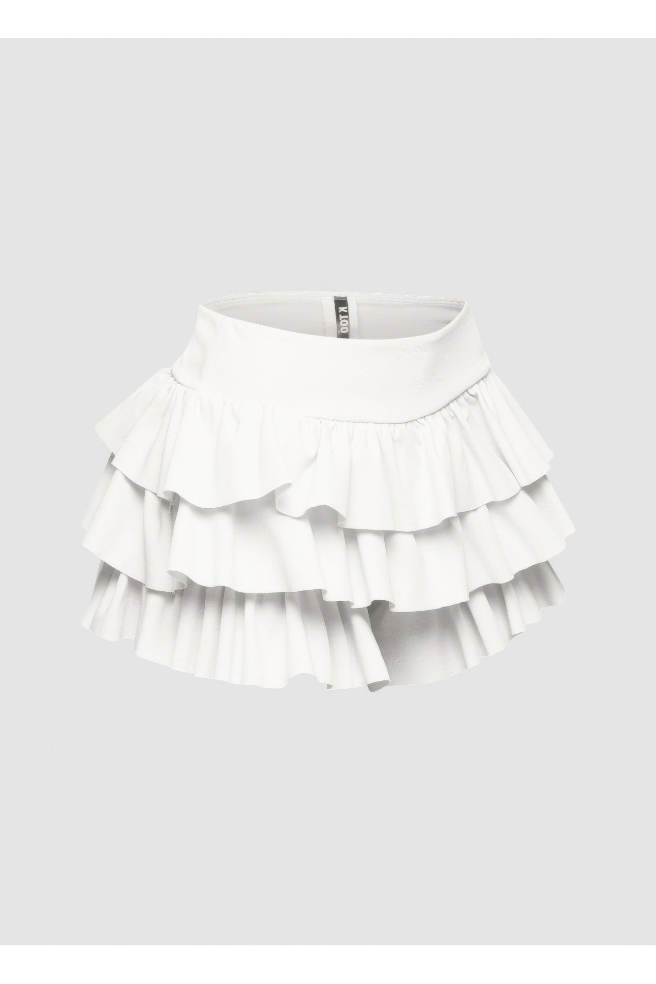 Plus Size Solid Ruffled Shorts - Flip Flop Dynasty