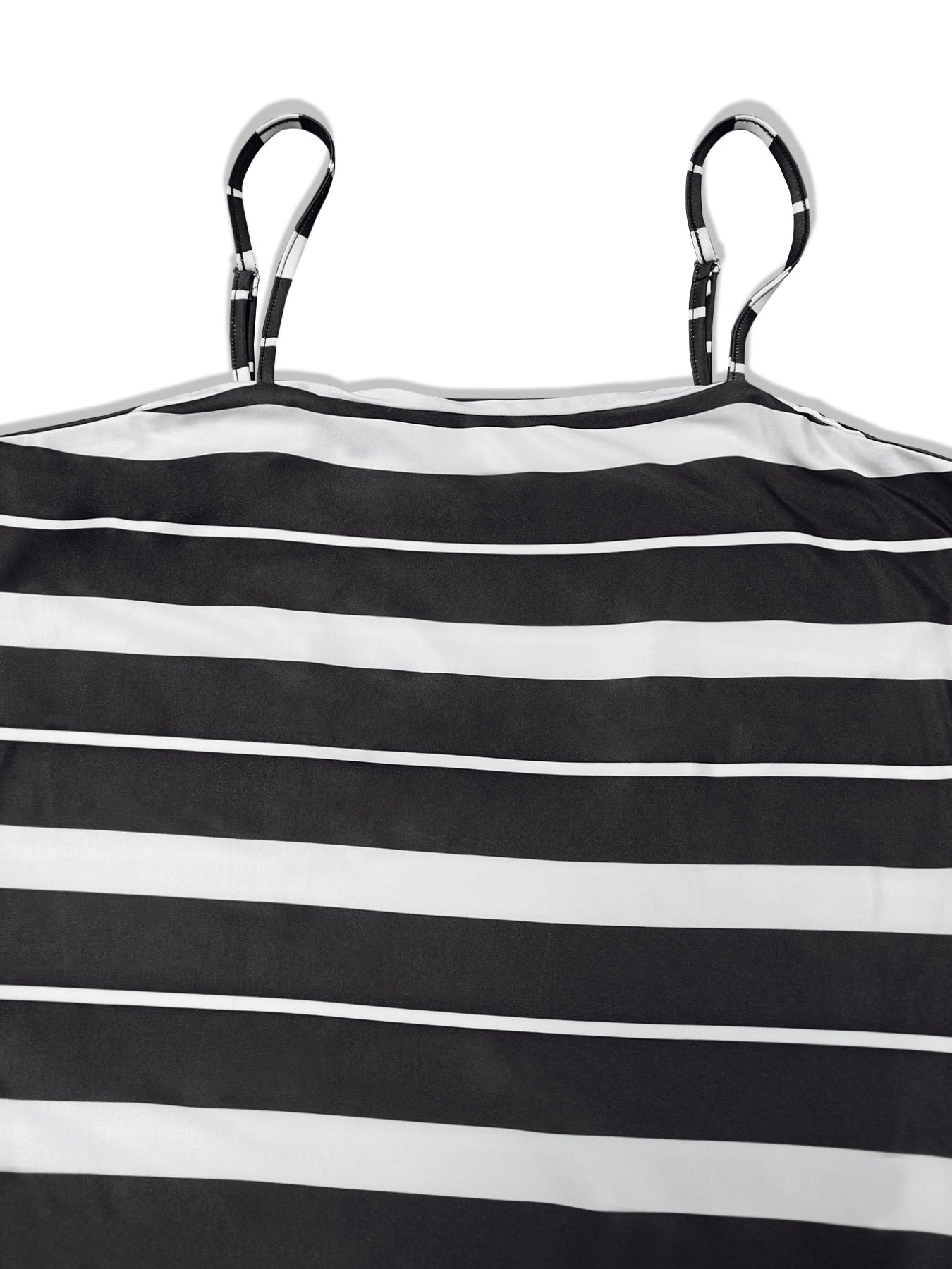 Plus Size Striped Spaghetti Strap Maxi Dress - Flip Flop Dynasty