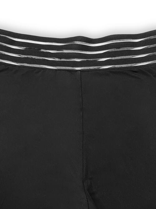 Plus Size V - Waistband Bootcut Pants - Flip Flop Dynasty