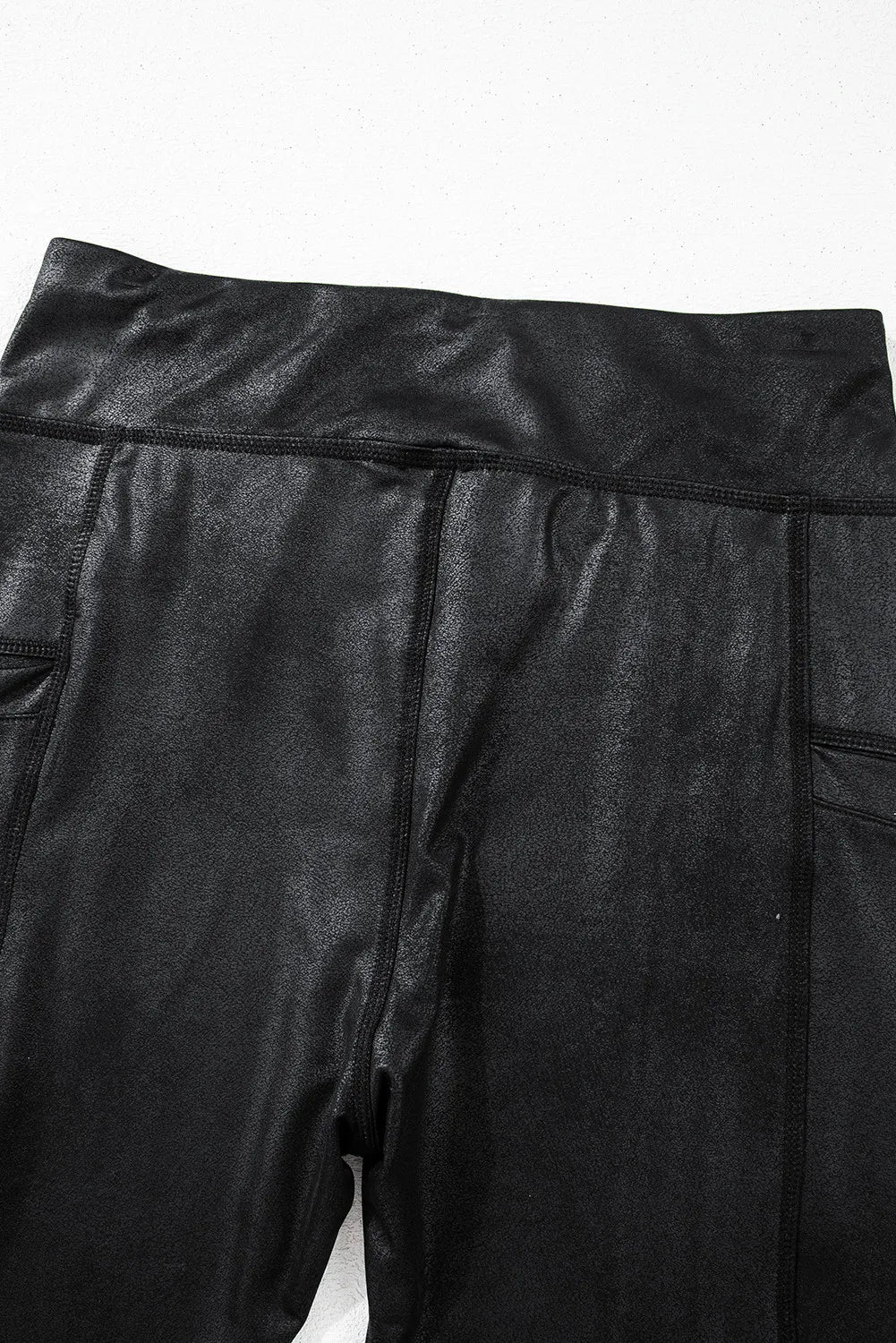 Pocketed V - Cut Waist Leggings - Flip Flop Dynasty