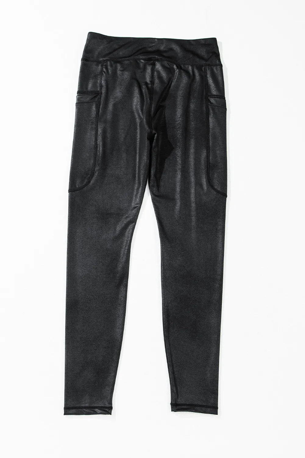 Pocketed V - Cut Waist Leggings - Flip Flop Dynasty
