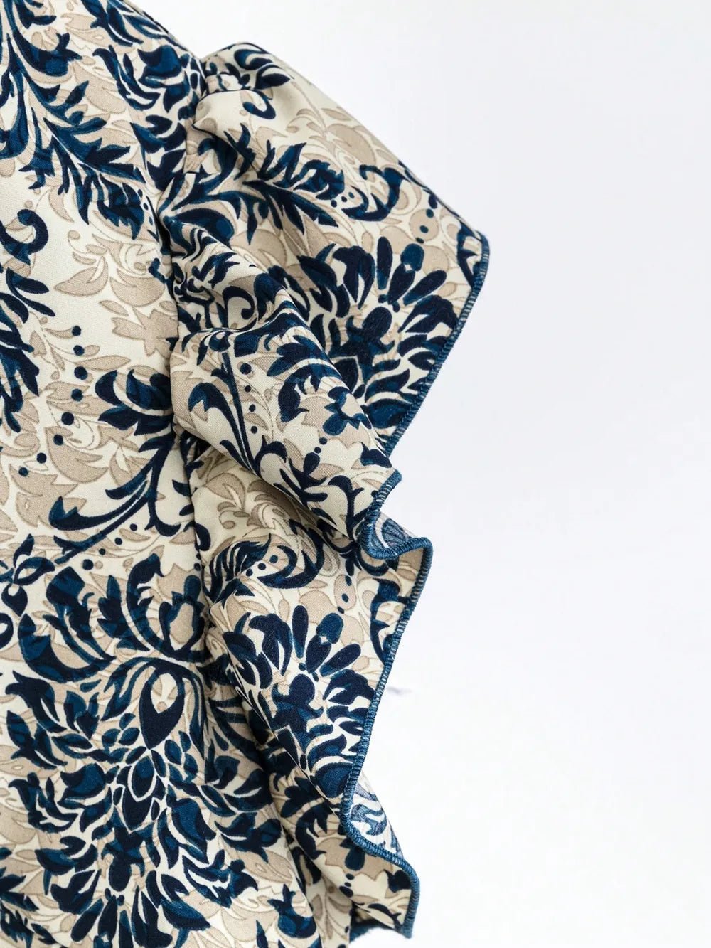 Printed Ruffled Cap Sleeve Top and Pants Set - Flip Flop Dynasty