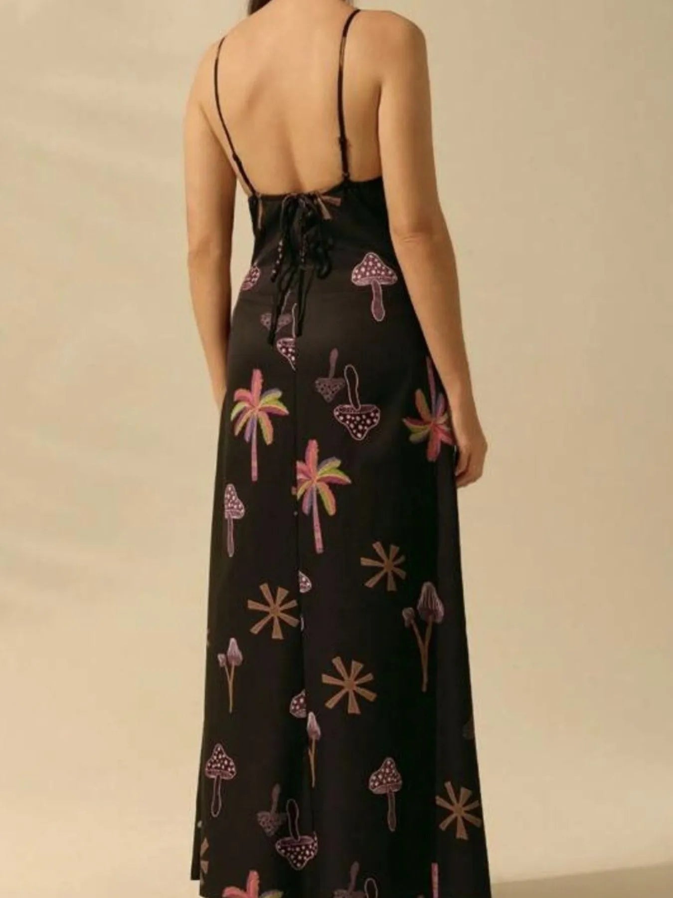 Printed Sleeveless Maxi Dress - Flip Flop Dynasty