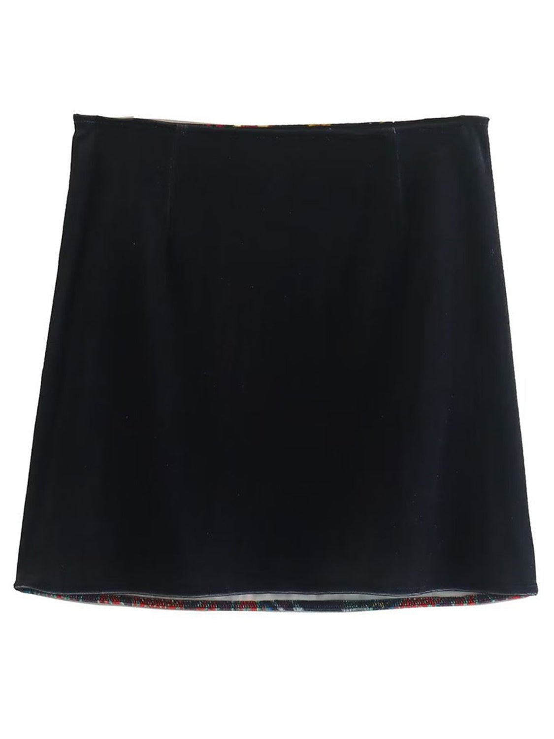 Printed Zip Mini Skirt - Flip Flop Dynasty