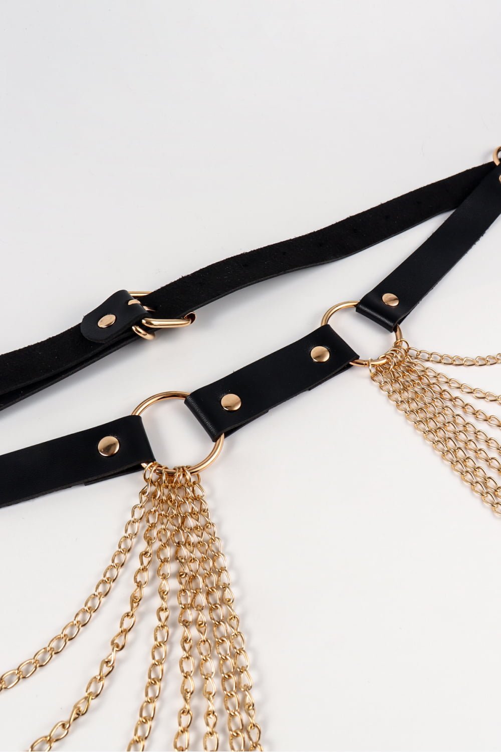 PU Belt with Chain - Flip Flop Dynasty
