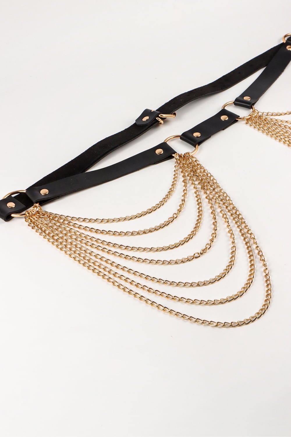 PU Belt with Chain - Flip Flop Dynasty