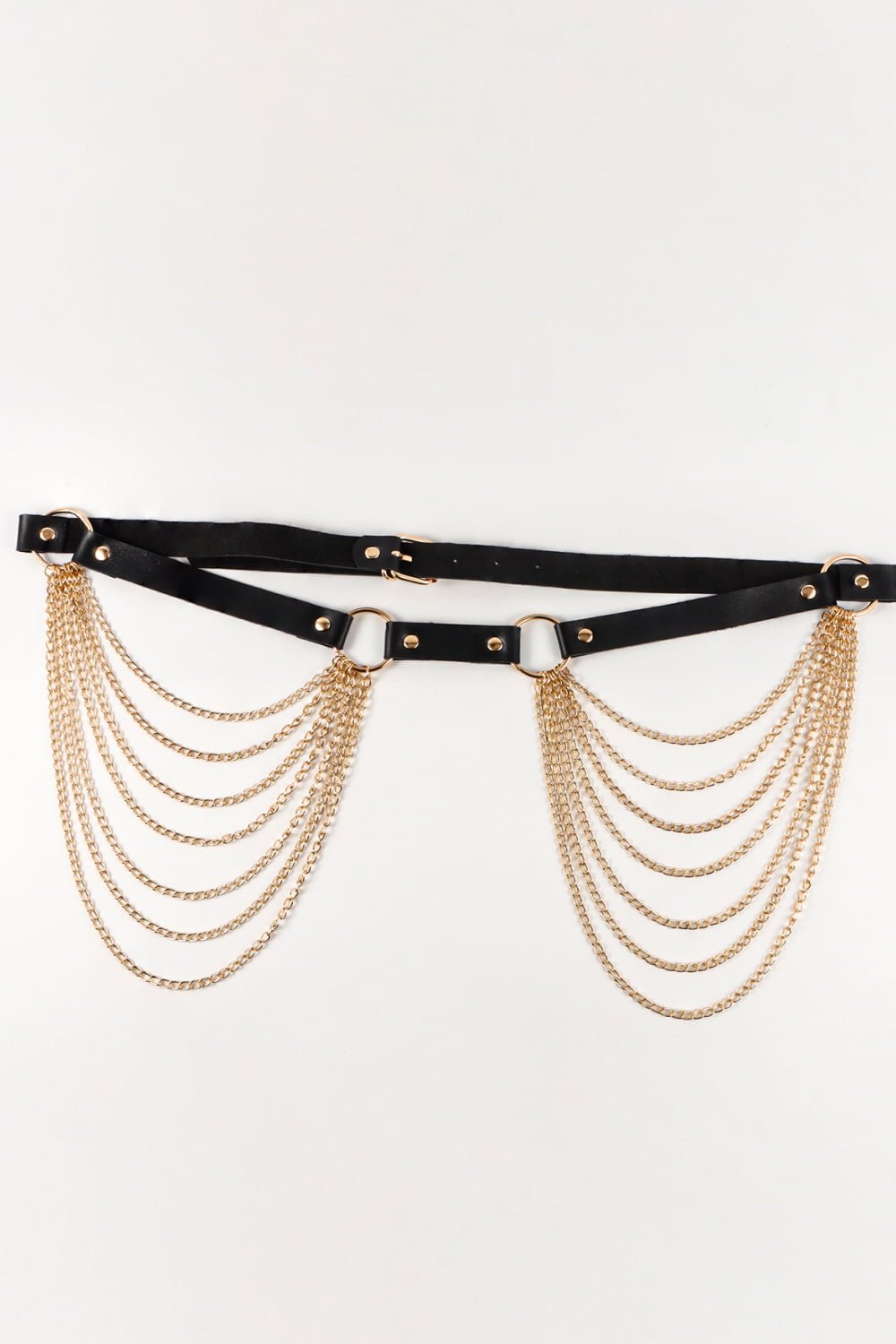 PU Belt with Chain - Flip Flop Dynasty