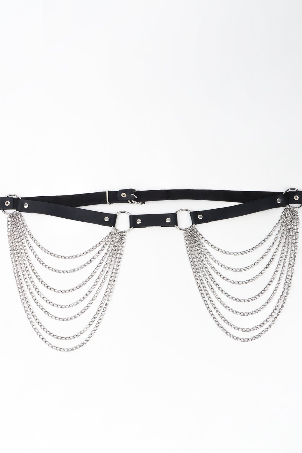 PU Belt with Chain - Flip Flop Dynasty