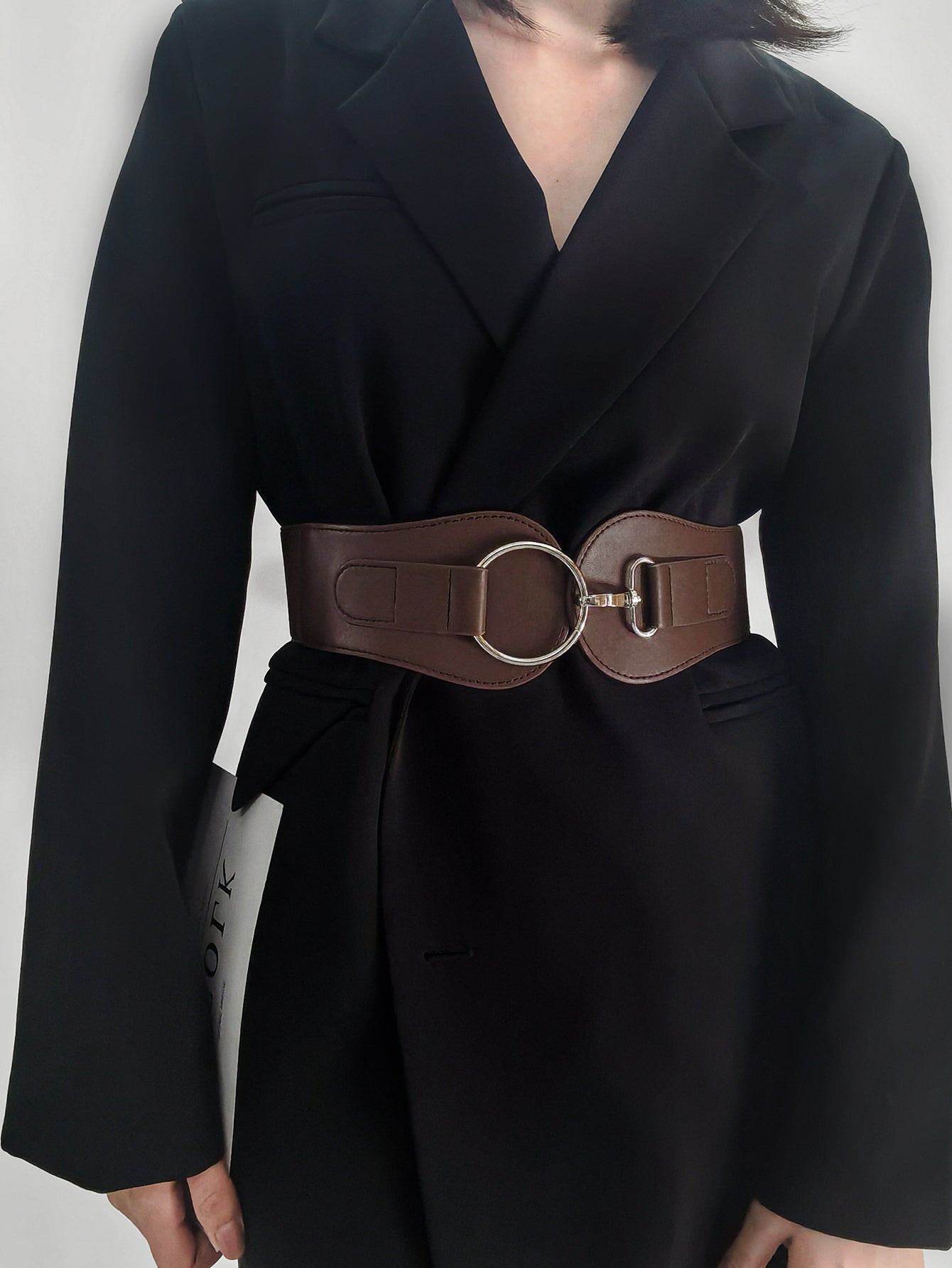 PU Elastic Wide Belt - Flip Flop Dynasty