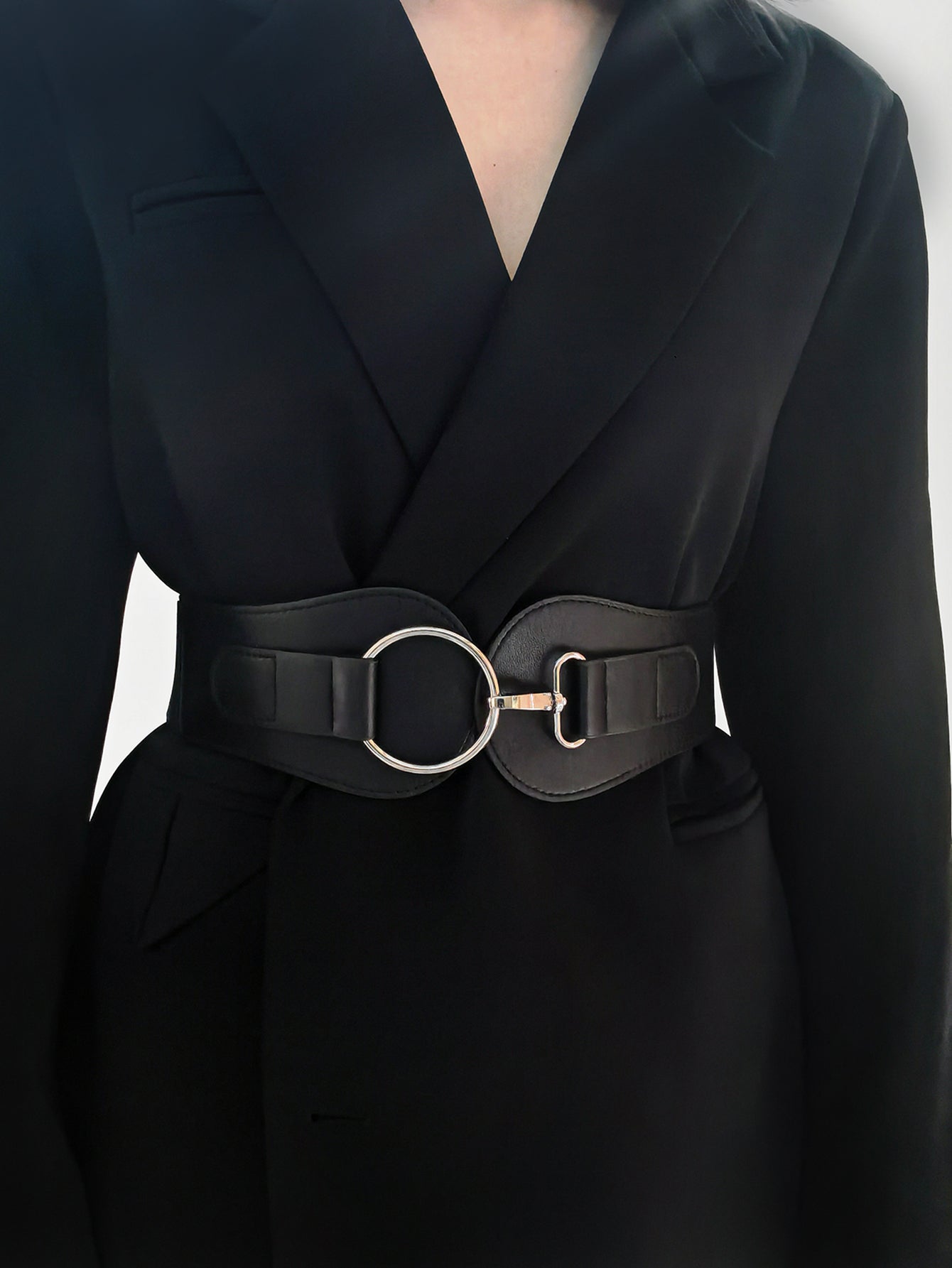 PU Elastic Wide Belt - Flip Flop Dynasty