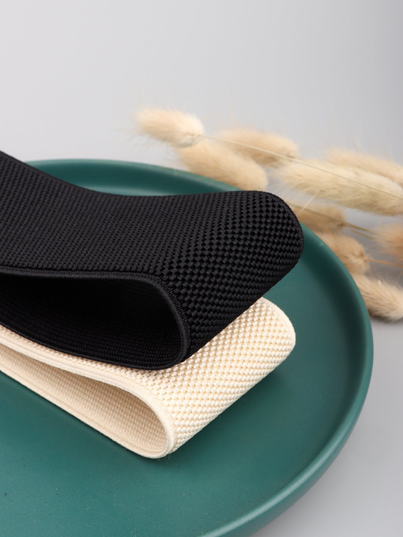 PU Elastic Wide Belt with Alloy Buckle - Flip Flop Dynasty