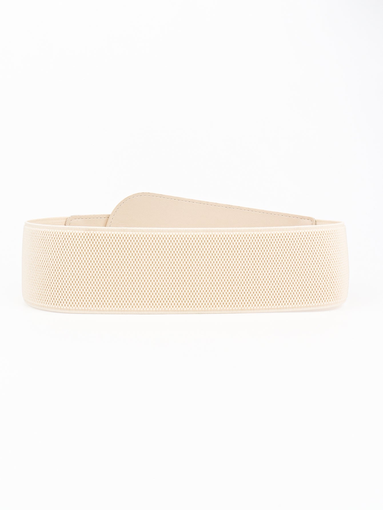 PU Elastic Wide Belt with Alloy Buckle - Flip Flop Dynasty