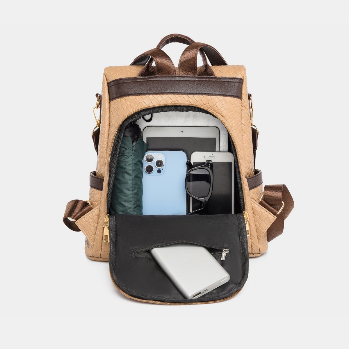 PU Leather Backpack Bag - Flip Flop Dynasty