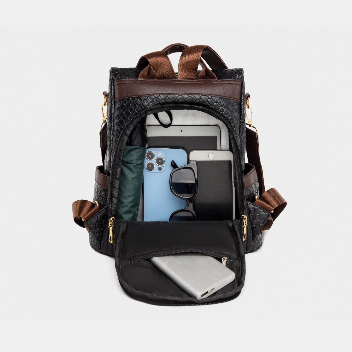 PU Leather Backpack Bag - Flip Flop Dynasty