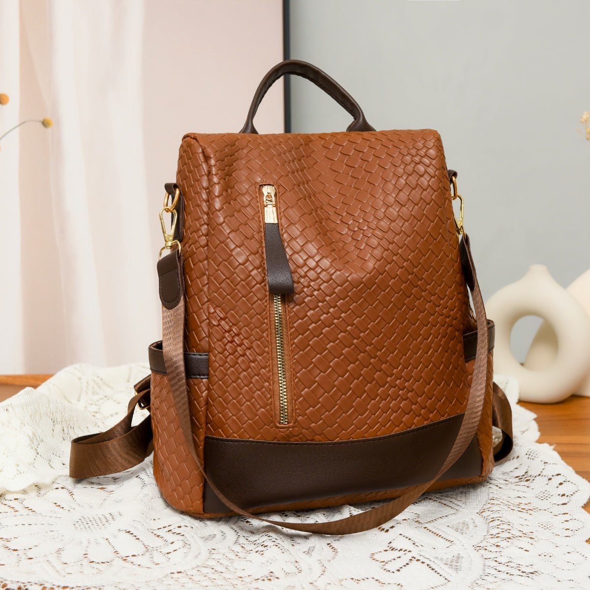 PU Leather Backpack Bag - Flip Flop Dynasty