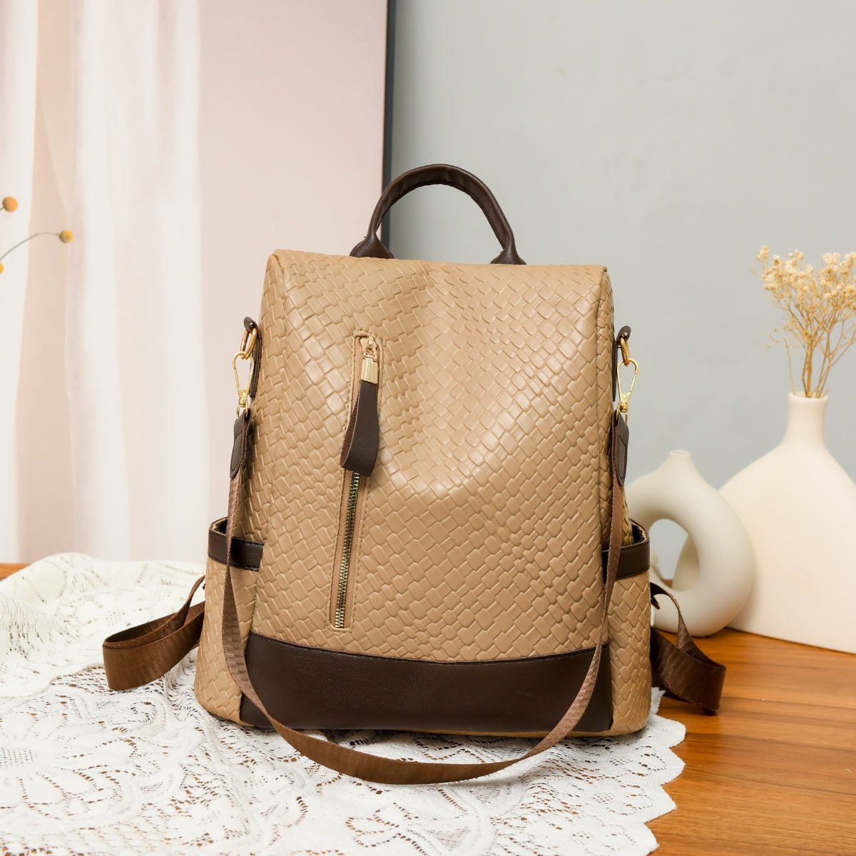 PU Leather Backpack Bag - Flip Flop Dynasty