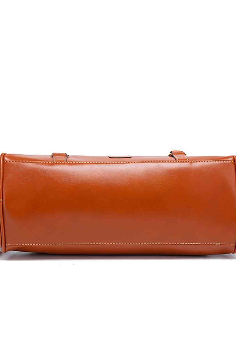PU Leather Handbag with Tassels - Flip Flop Dynasty