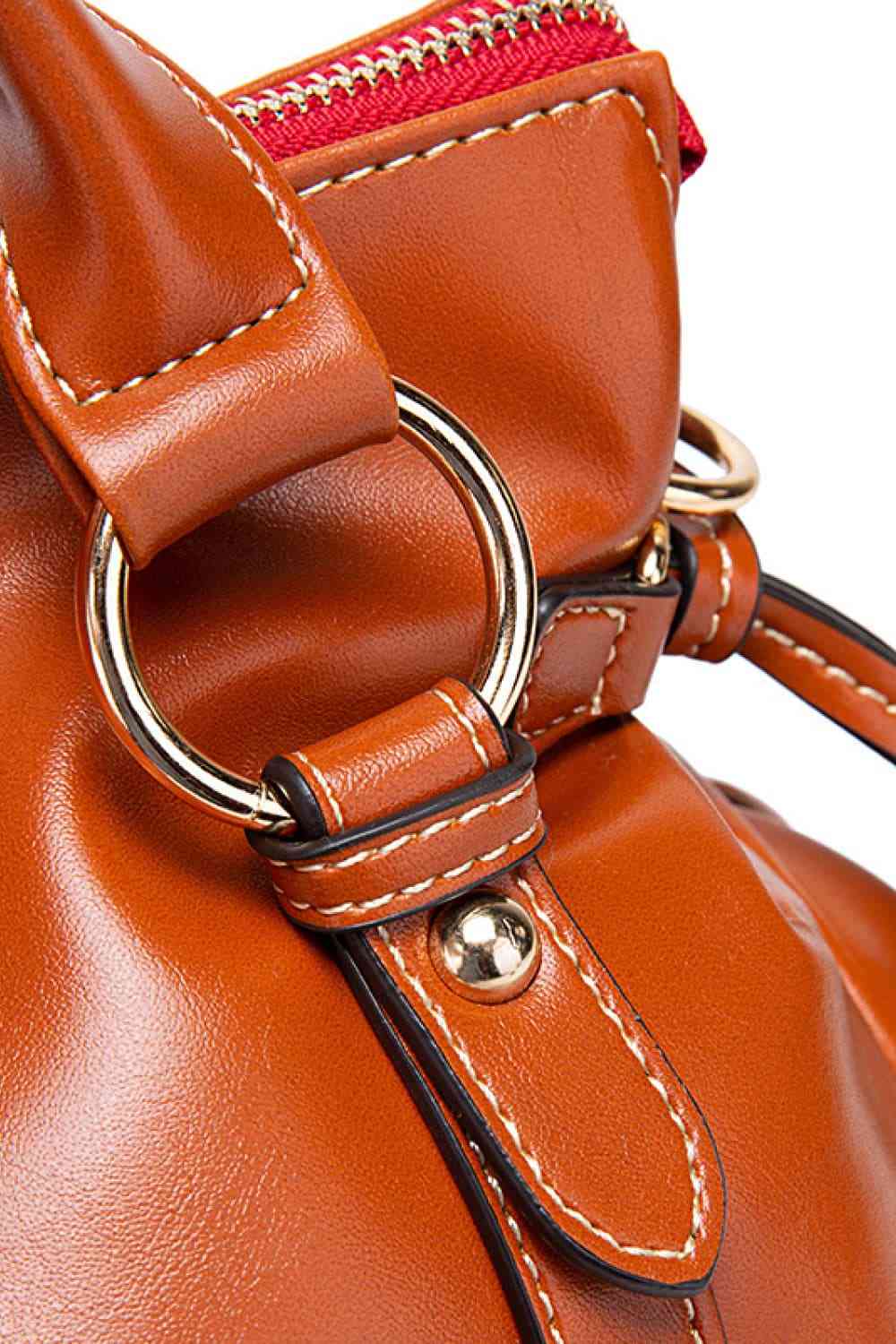 PU Leather Handbag with Tassels - Flip Flop Dynasty