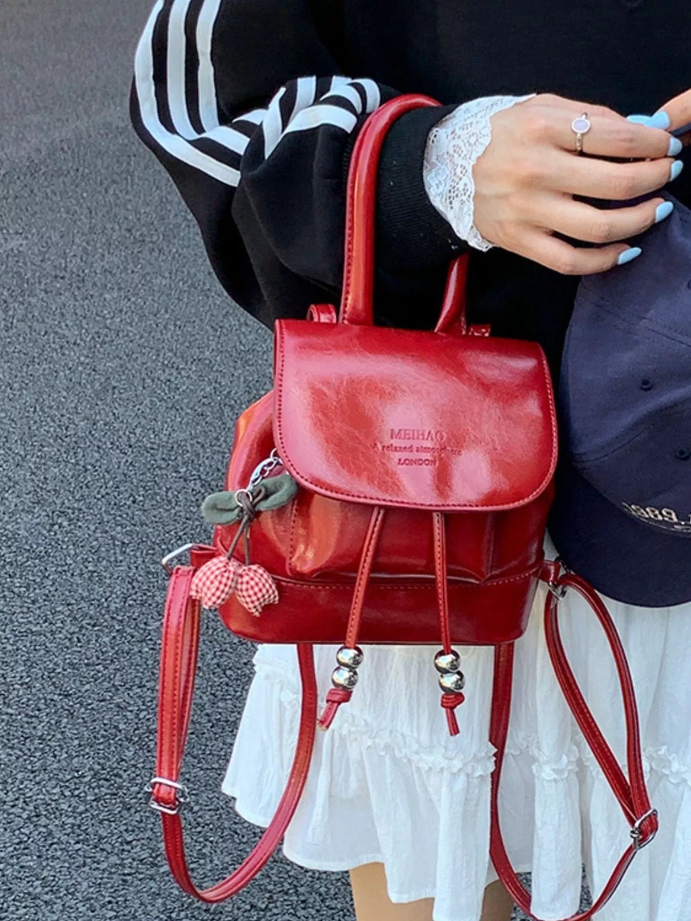 PU Leather Mini Backpack Bag - Flip Flop Dynasty