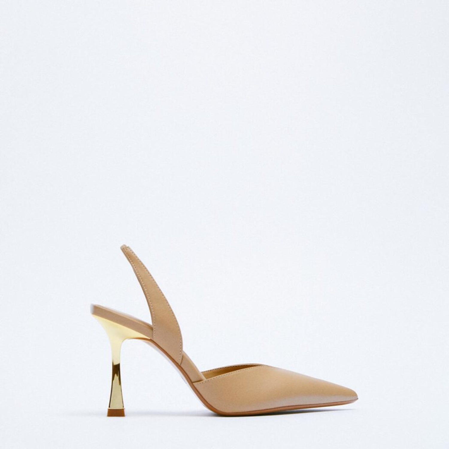 PU Leather Point Toe Stiletto Heel Pumps - Flip Flop Dynasty