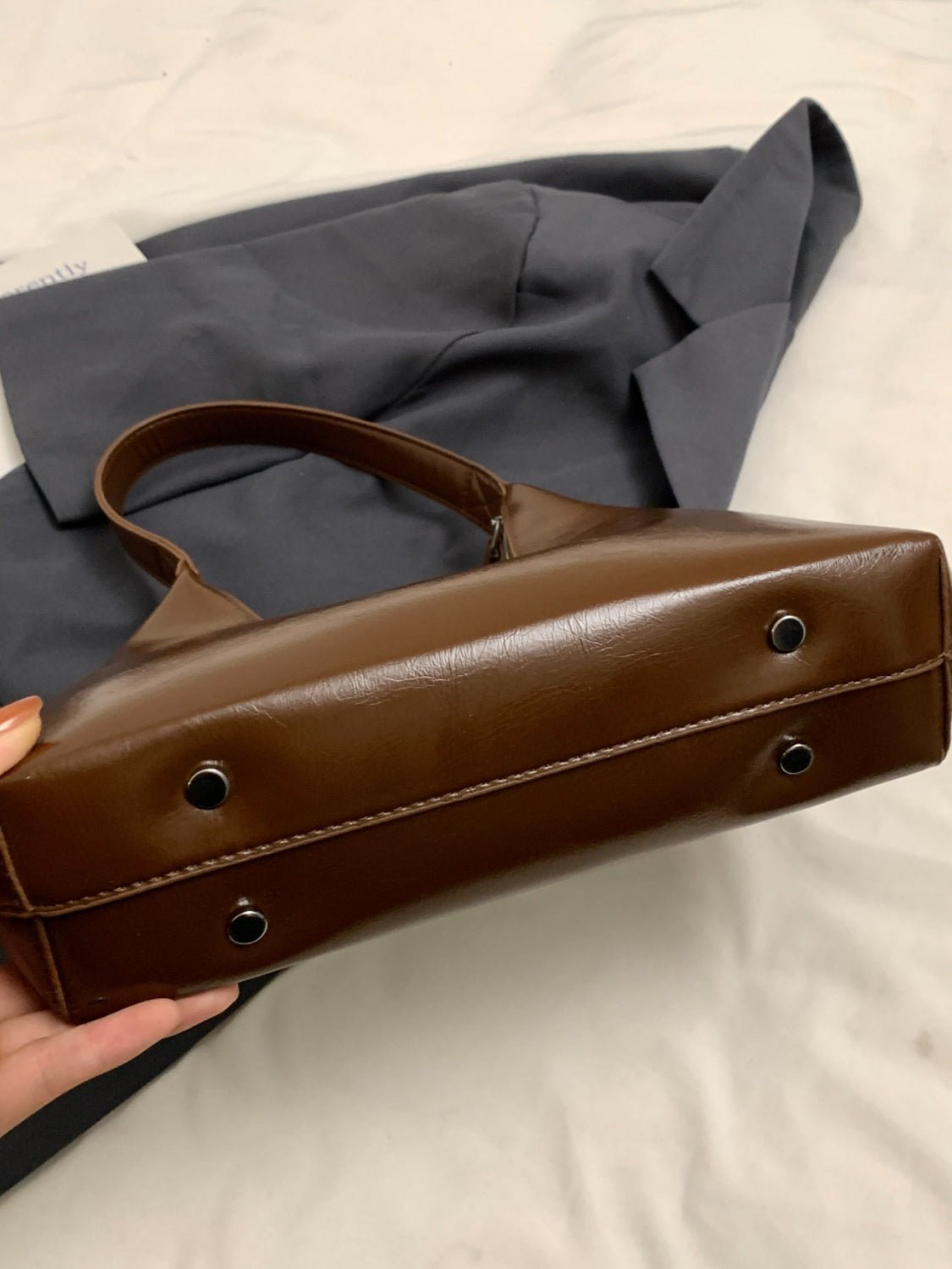PU Leather Shoulder Bag - Flip Flop Dynasty
