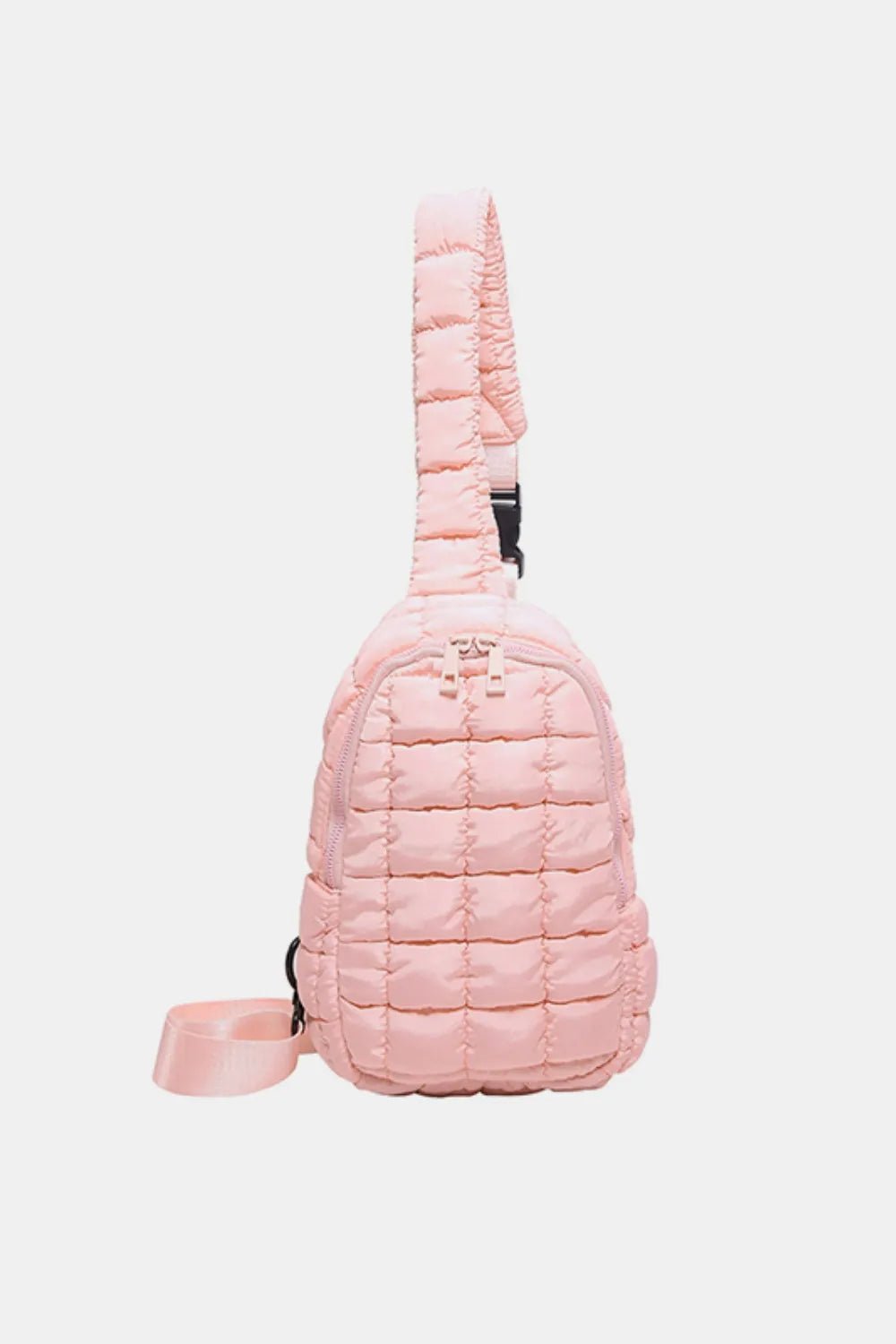 Quilted Nylon Crossbody Bag - Flip Flop Dynasty