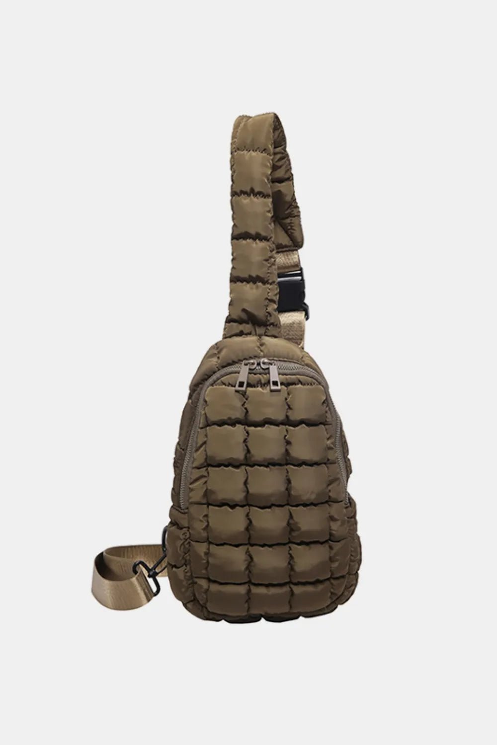 Quilted Nylon Crossbody Bag - Flip Flop Dynasty