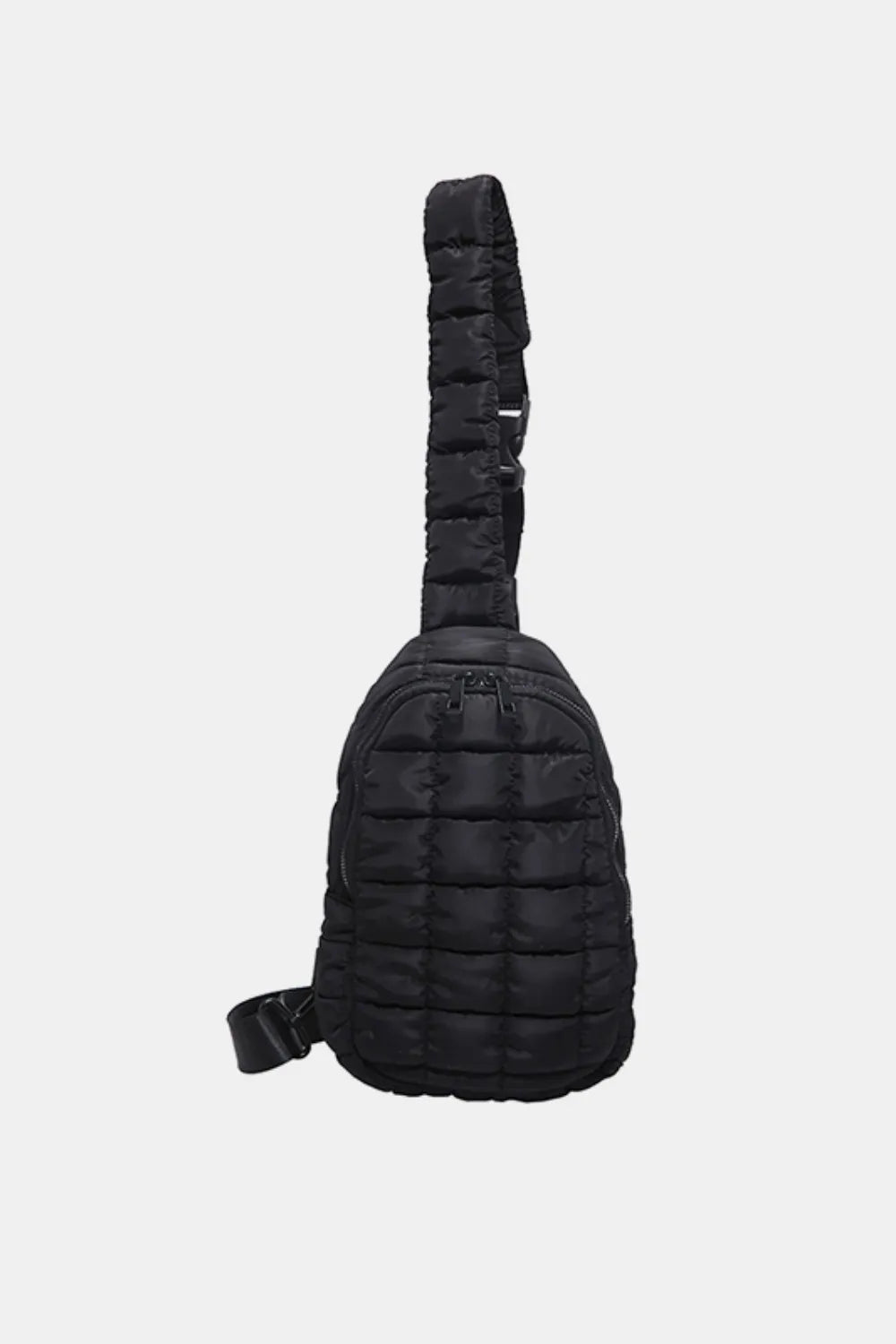 Quilted Nylon Crossbody Bag - Flip Flop Dynasty