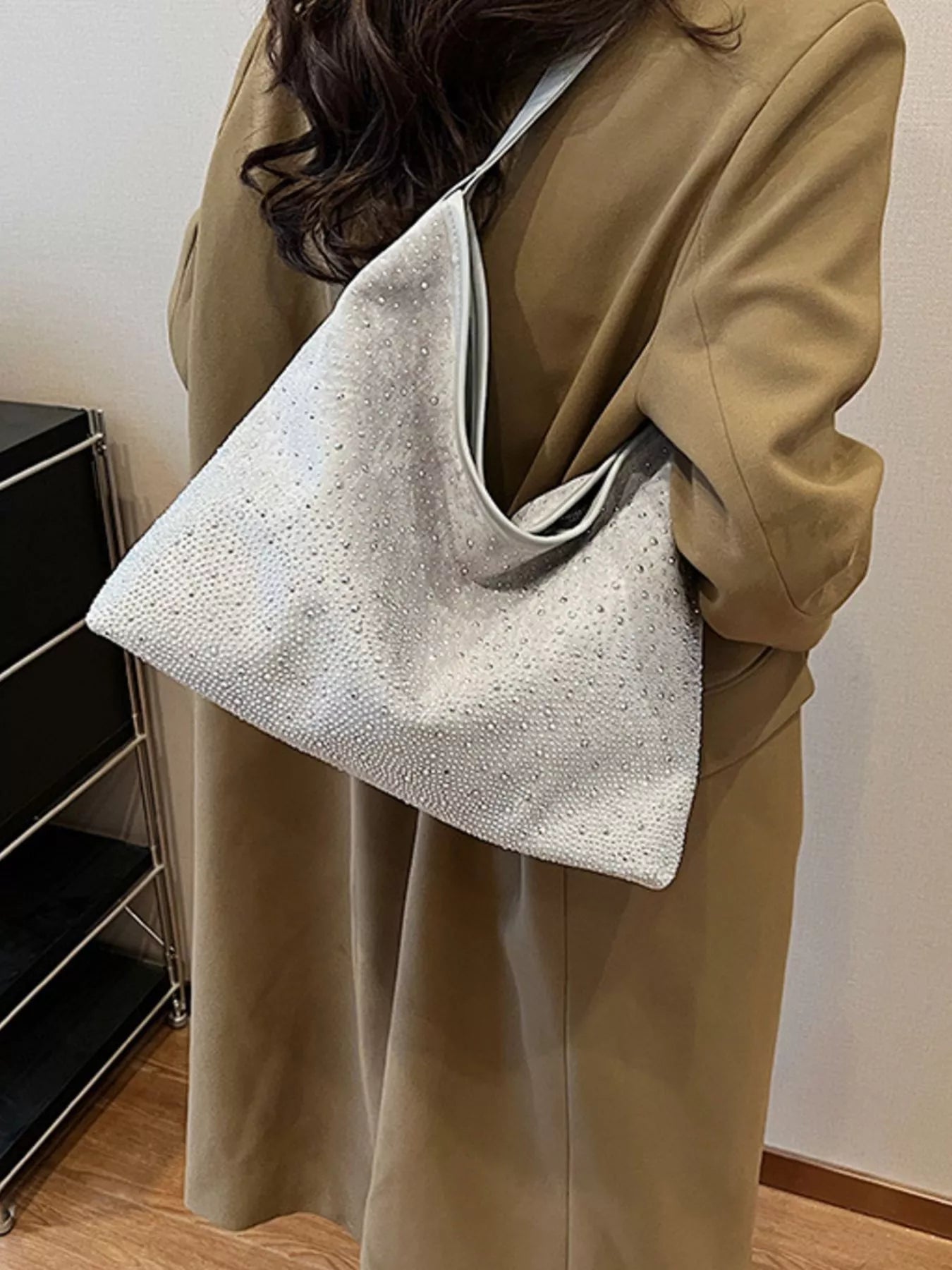 Rhinestone Tote Bag - Flip Flop Dynasty