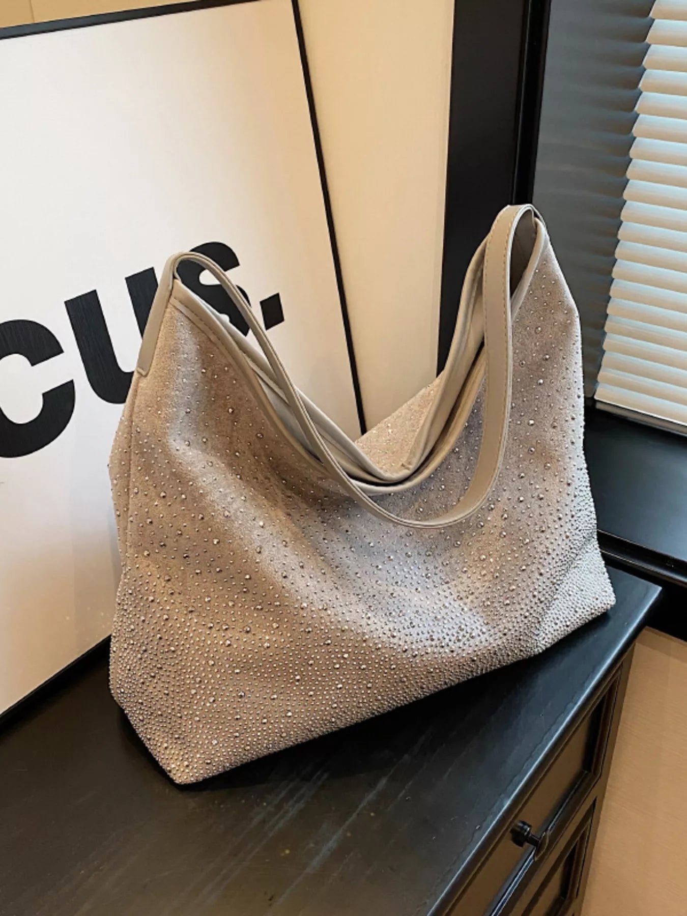 Rhinestone Tote Bag - Flip Flop Dynasty