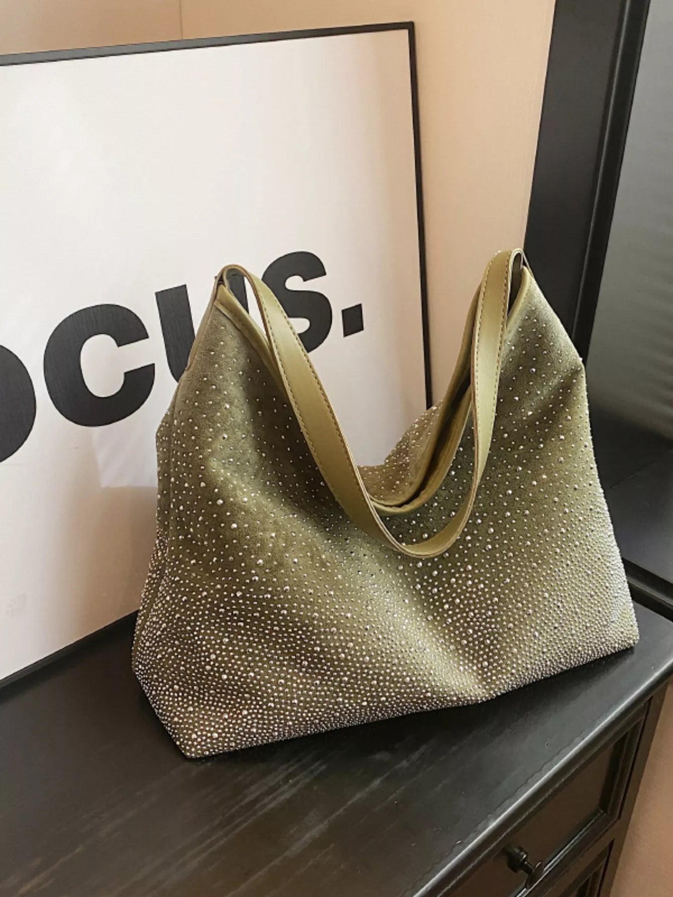 Rhinestone Tote Bag - Flip Flop Dynasty