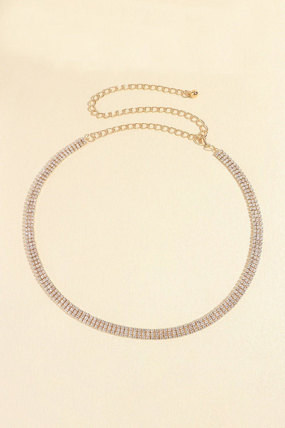 Rhinestones Alloy Belt - Flip Flop Dynasty