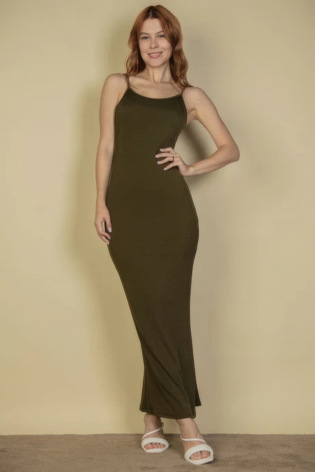 Ribbed Mermaid Hem Camisole Maxi Dress - Flip Flop Dynasty