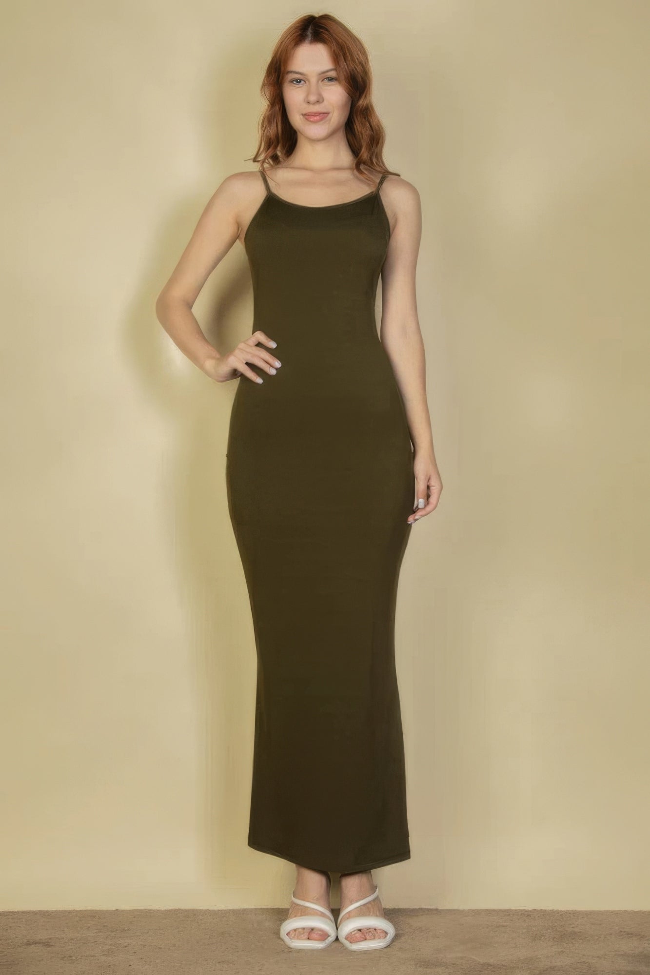 Ribbed Mermaid Hem Camisole Maxi Dress - Flip Flop Dynasty
