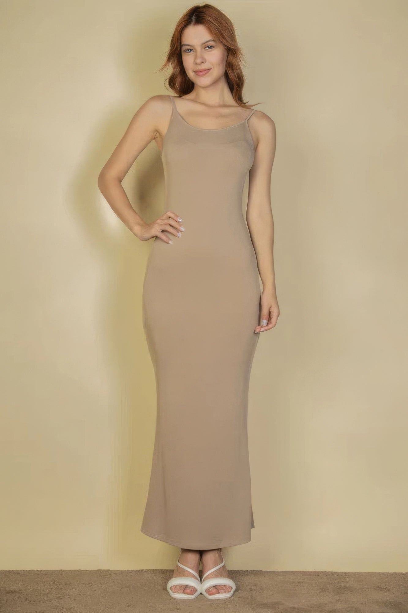 Ribbed Mermaid Hem Camisole Maxi Dress - Flip Flop Dynasty