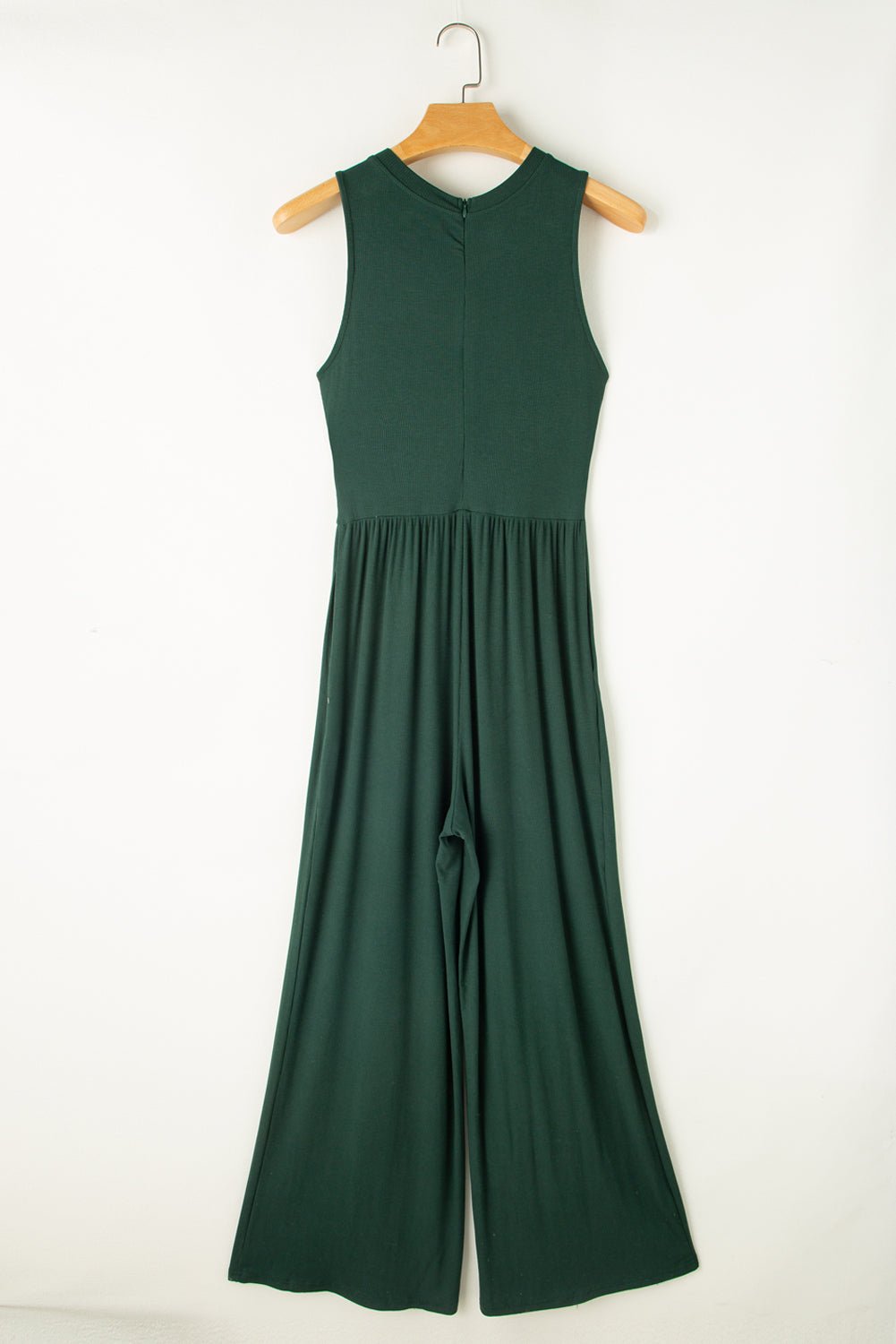 Round Neck Sleeveless Jumpsuit - Flip Flop Dynasty
