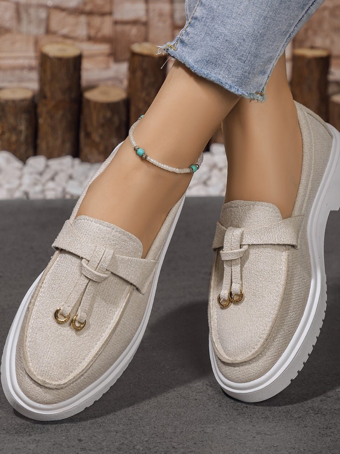 Round Toe Flat Slip - Ons - Flip Flop Dynasty
