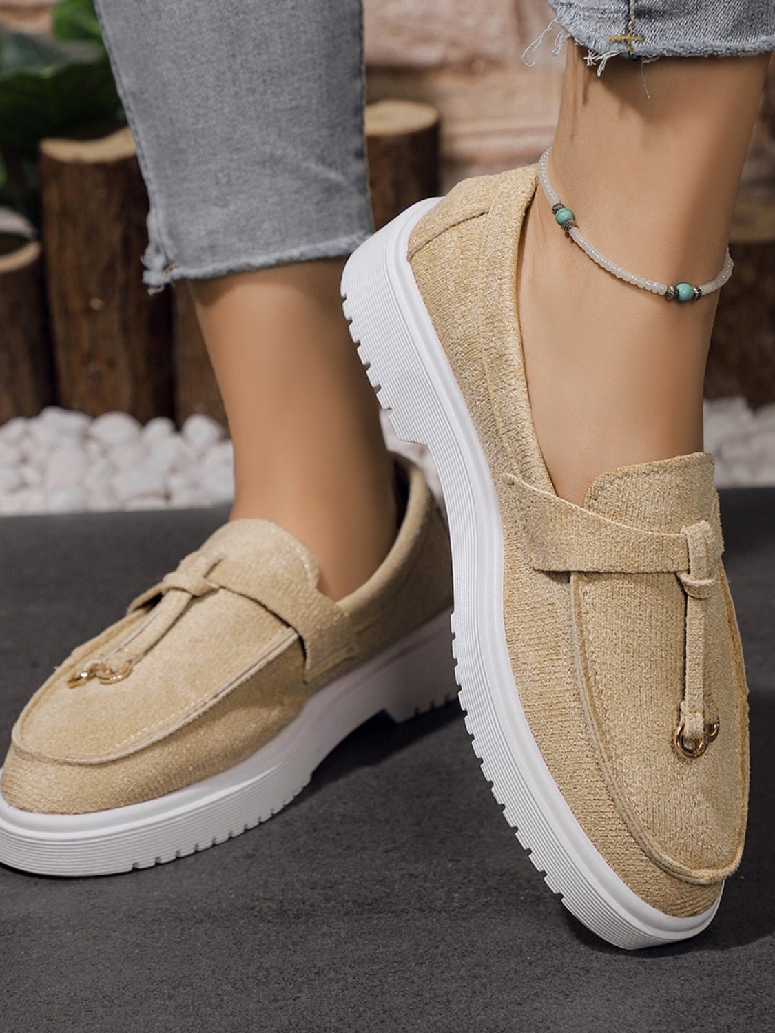 Round Toe Flat Slip - Ons - Flip Flop Dynasty