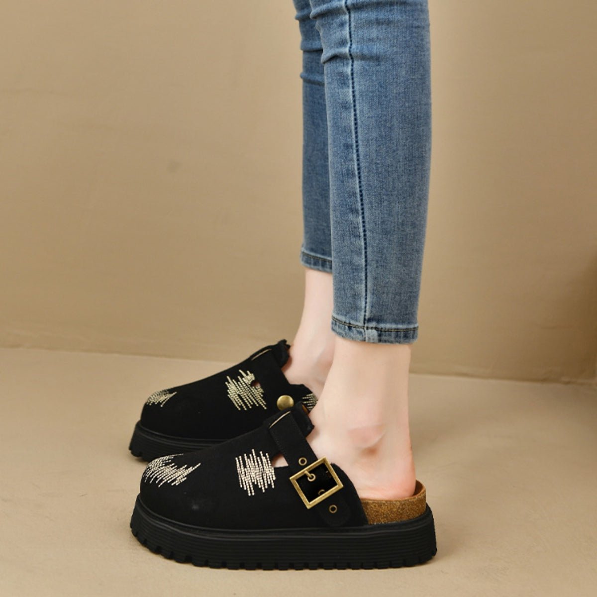 Round Toe Platform Loafers - Flip Flop Dynasty