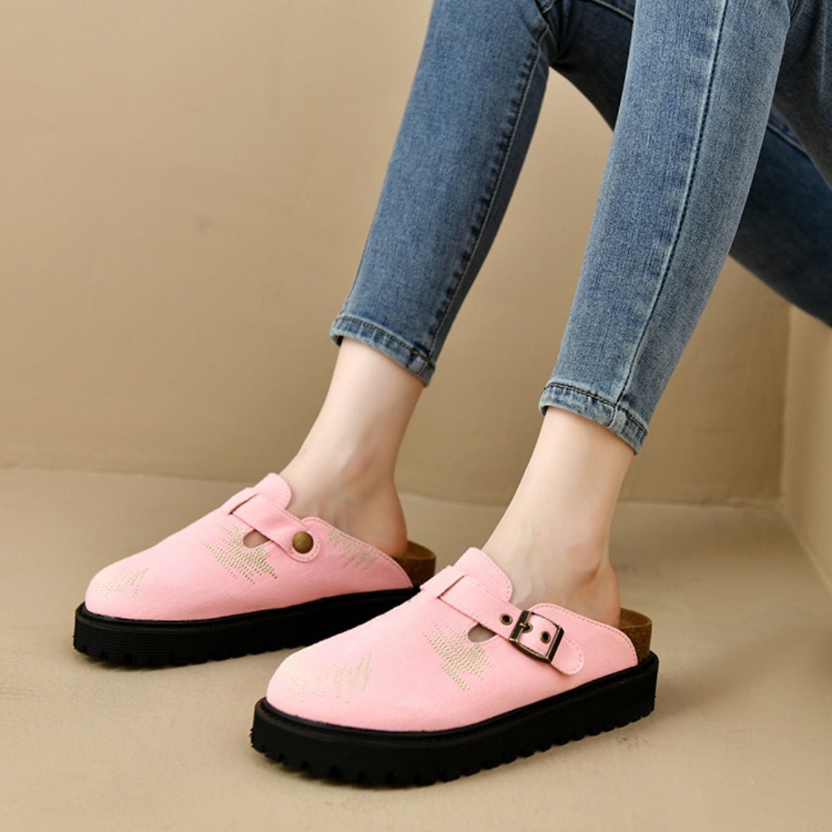 Round Toe Platform Loafers - Flip Flop Dynasty