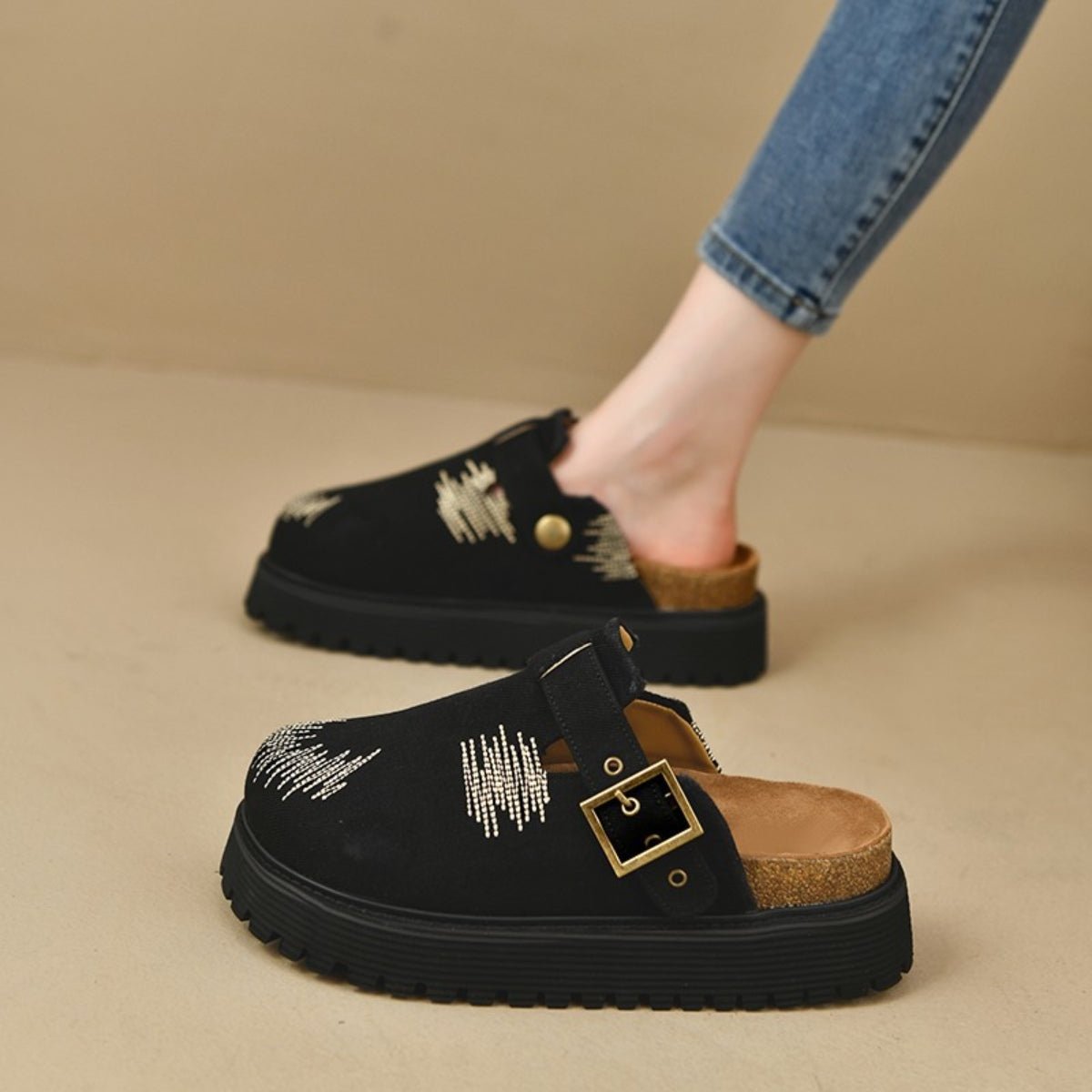 Round Toe Platform Loafers - Flip Flop Dynasty
