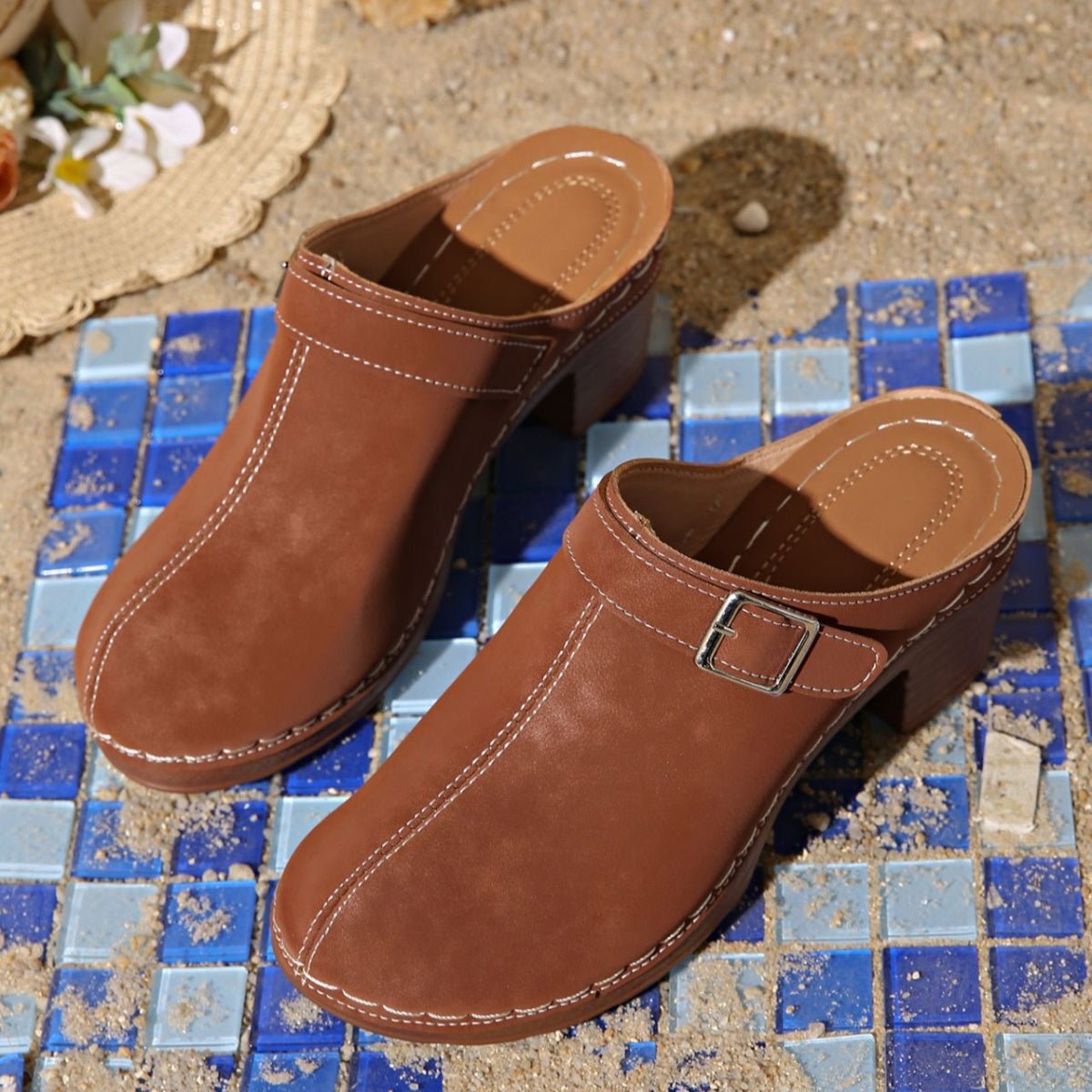 Round Toe Platform Slip - Ons - Flip Flop Dynasty