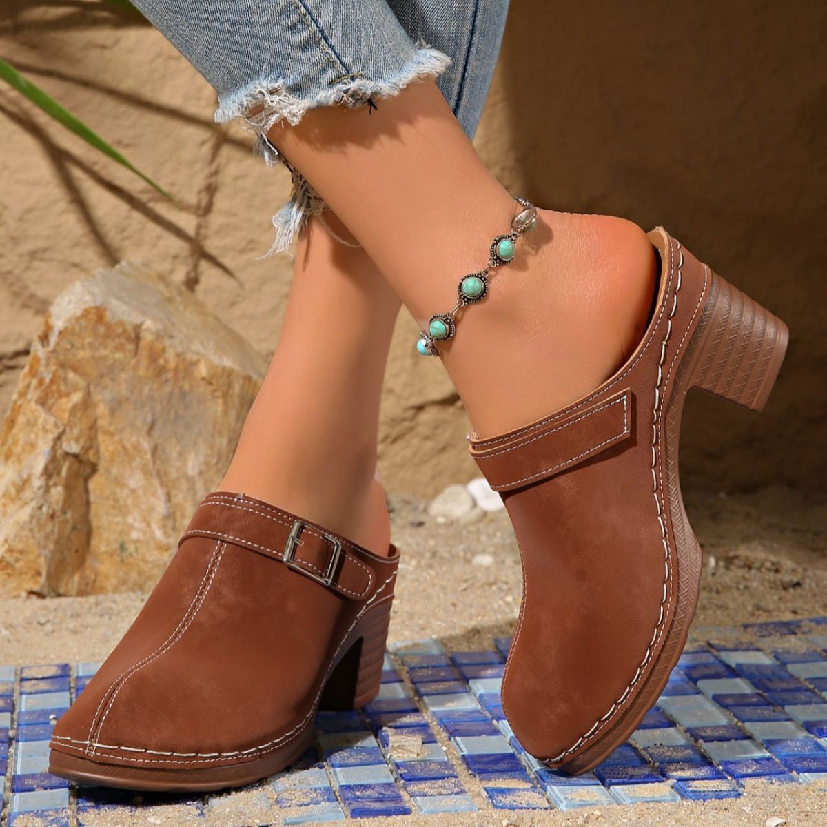Round Toe Platform Slip - Ons - Flip Flop Dynasty